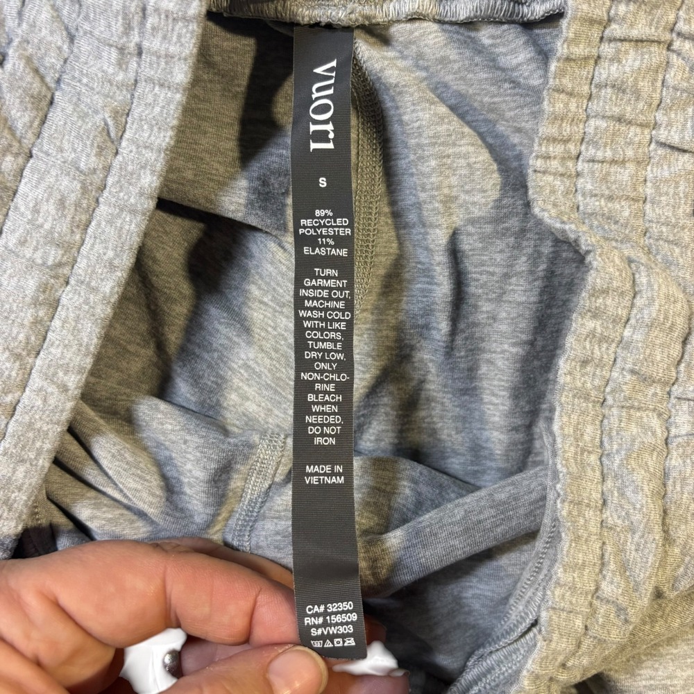 Vuori Women Performance Jogger Heather Grey VW303 Slim Fit Activewear Small - Picture 6 of 9